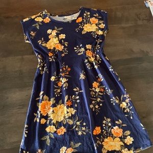 Girls crop sleeved summer dress